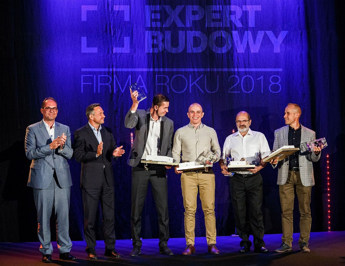 Znamy laureatów konkursu Expert Budowy - Firma Roku 2018