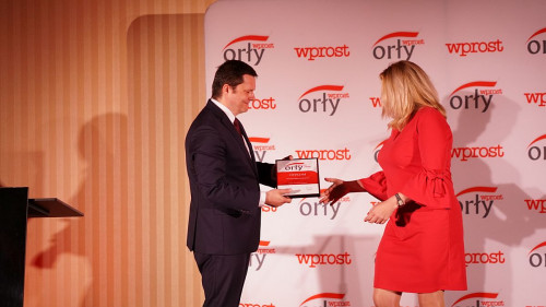 Nagordę w imieniu firmy odebrała Bożena Wróblewska