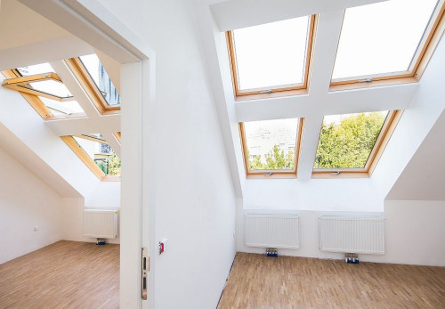 Poddasze budynku Goethehof