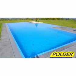 Basen z rynną przelewową