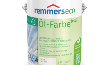 Öl-Farbe [eco] - farba kryjąca na bazie surowców odnawialnych - nowość Remmers