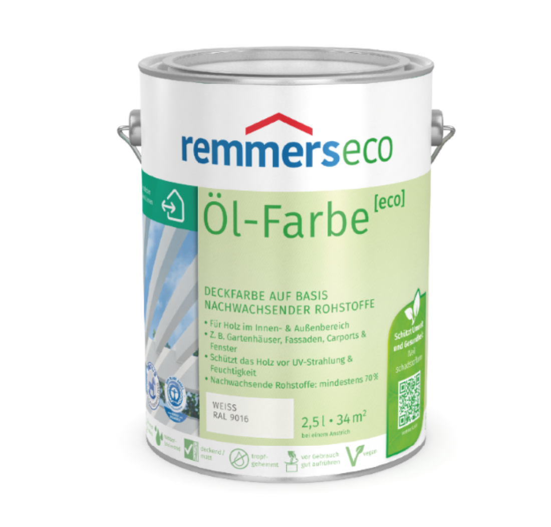 Öl-Farbe [eco] - farba kryjąca na bazie surowców odnawialnych - nowość Remmers