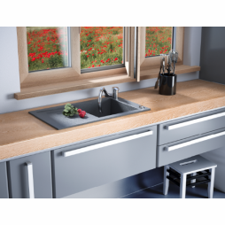 Baterie zlewozmywakowe LAVEO LILA ze składaną wylewką