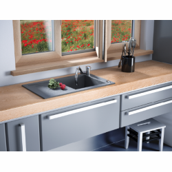 Baterie zlewozmywakowe LAVEO LILA ze składaną wylewką