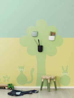 Kącik malarski w pokoju ucznia