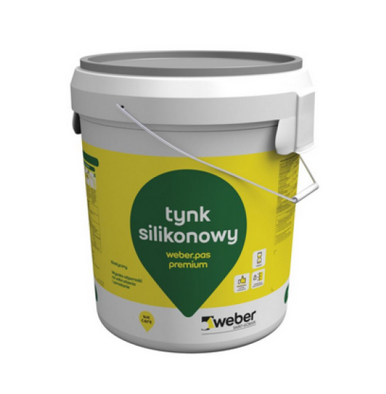 Tynk silikonowy weber.pas premium