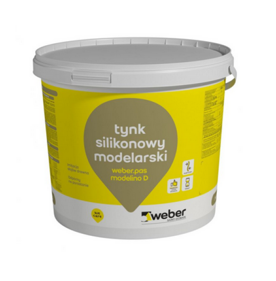 Tynk dekoracyjny (imitacja deski) weber.pas modelino D