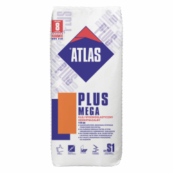 Grubowarstwowy klej wysokoelastyczny ATLAS PLUS MEGA