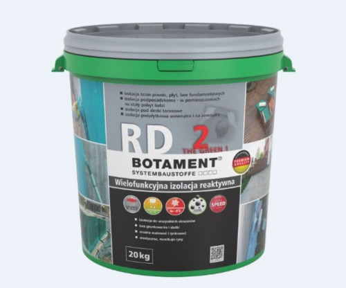 BOTAMENT® RD 2 The Green 1 - wielofunkcyjna dwuskładnikowa masa hydroizolacyjna