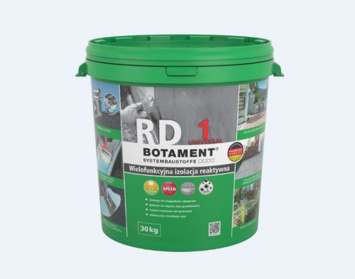 BOTAMENT® RD 1 Universal - wielofunkcyjna jednoskładnikowa masa hydroizolacyjna