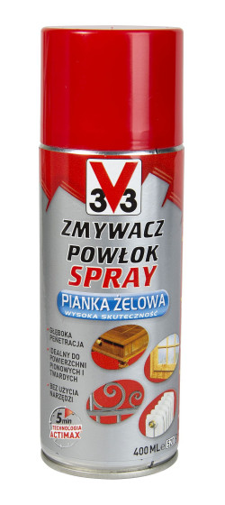 Zmywacz powłok w sprayu