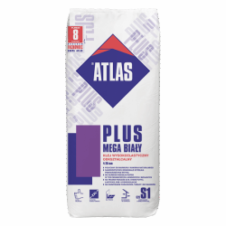 Biały klej grubowarstwowy ATLAS PLUS MEGA BIAŁY