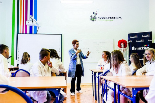 Lekcja w nowym laboratorium