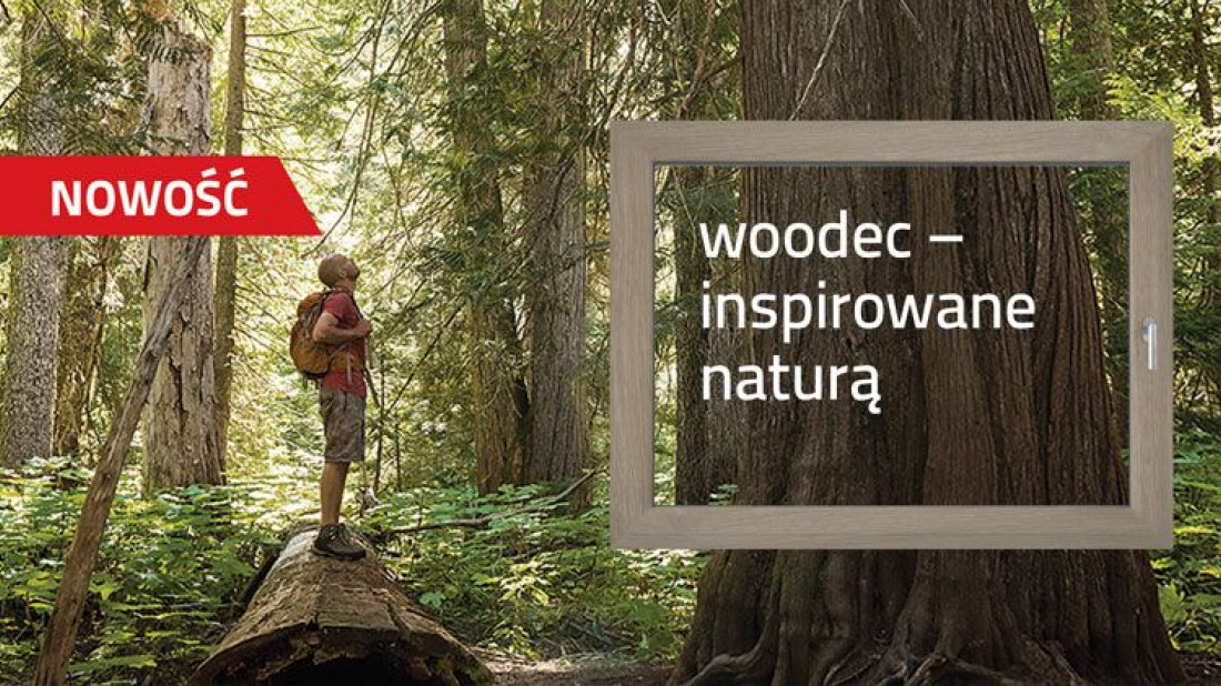 woodec - nowa generacja drewnopodobnych struktur dekoracyjnych w ofercie Aluplast