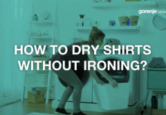Czy można wysuszyć ubrania bez koniecznosci ich prasowania?