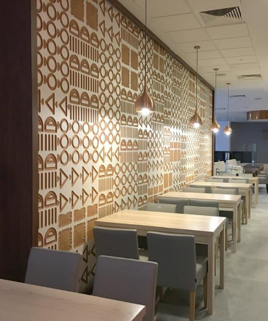 Panele MDF 3D Luxum pasują do każdego wnętrza