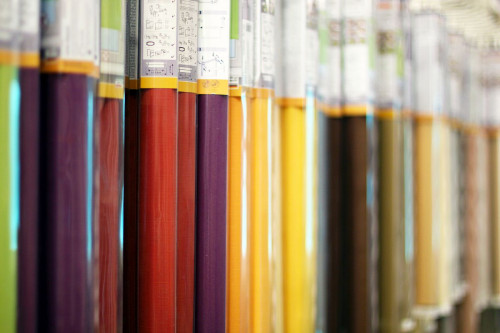 Rożnokolorowe rolety