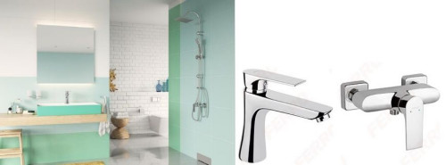 Łazienka w miętowej odsłonie