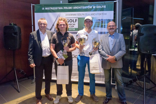 Rozdanie nagród zwycięzcom turnieju Golf Archi Cup 2018