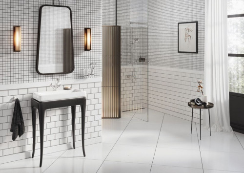 łazienka z akcentem retro