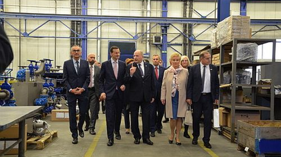 Premier Mateusz Morawiecki z wizytą w firmie Hydro-Vacuum