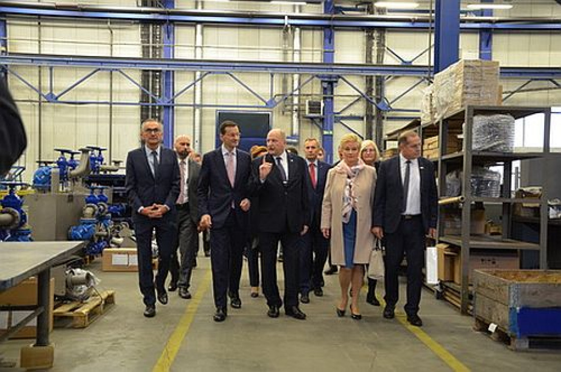 Premier Mateusz Morawiecki z wizytą w firmie Hydro-Vacuum