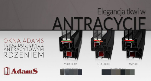 Antracytowe okna AdamS