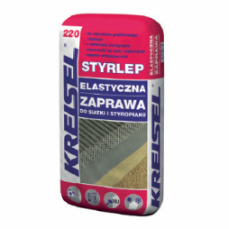 Zaprawa klejąco-zbrojaca do styropianu grafitowego STYRLEP 220 ELASTYCZNY