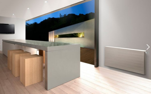 Aranżacja wnętrza z grzejnikiem Retting Heating