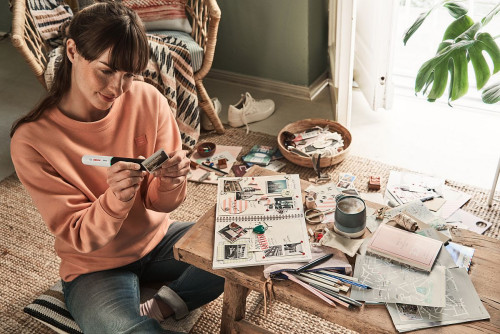 Przyklejanie zdjęć