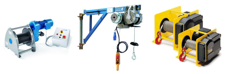 Elektryczne wciągarki linowe Pfaff i Yale w ofercie sklepu podniesto.pl