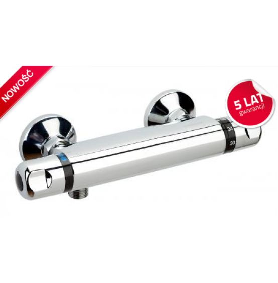 Bateria natryskowa termostatyczna-chrom - BARBADOS CLASSIC