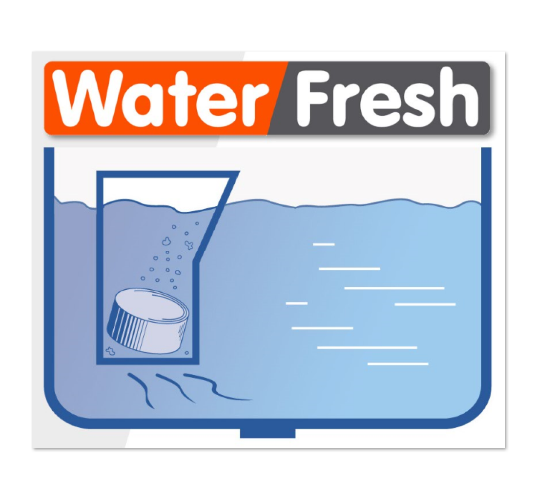 Dozownik kostek Water Fresh od KK-POL