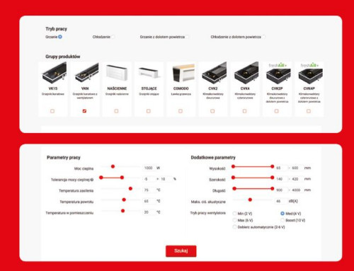 Ekran programu SELECT od Verano
