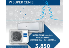 Haier poleca - klimatyzator Nebula White w super cenie