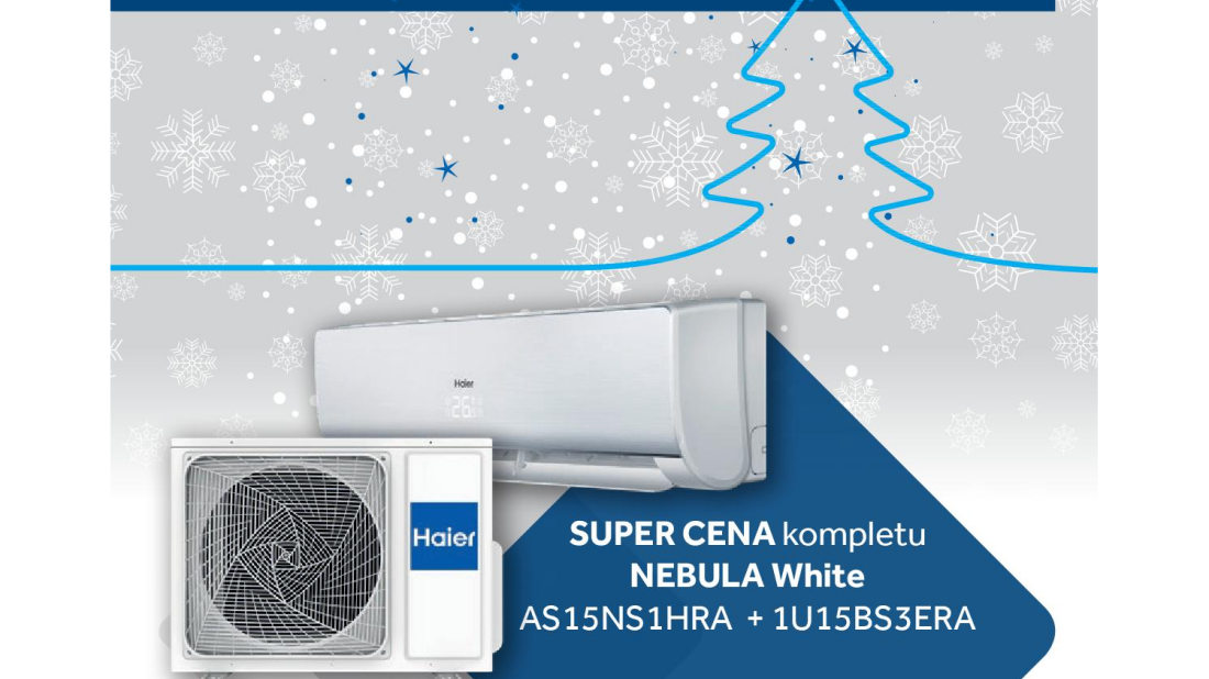 Haier poleca - klimatyzator Nebula White w super cenie