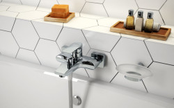 FERRO, Bateria wannowa ścienna Algeo Square