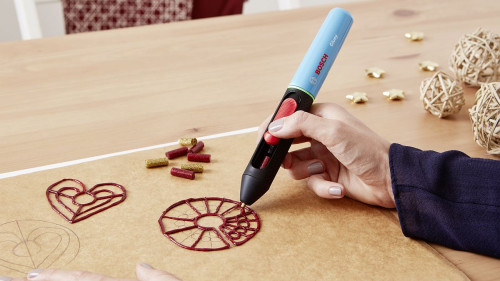 Nakładanie kleju na wzór