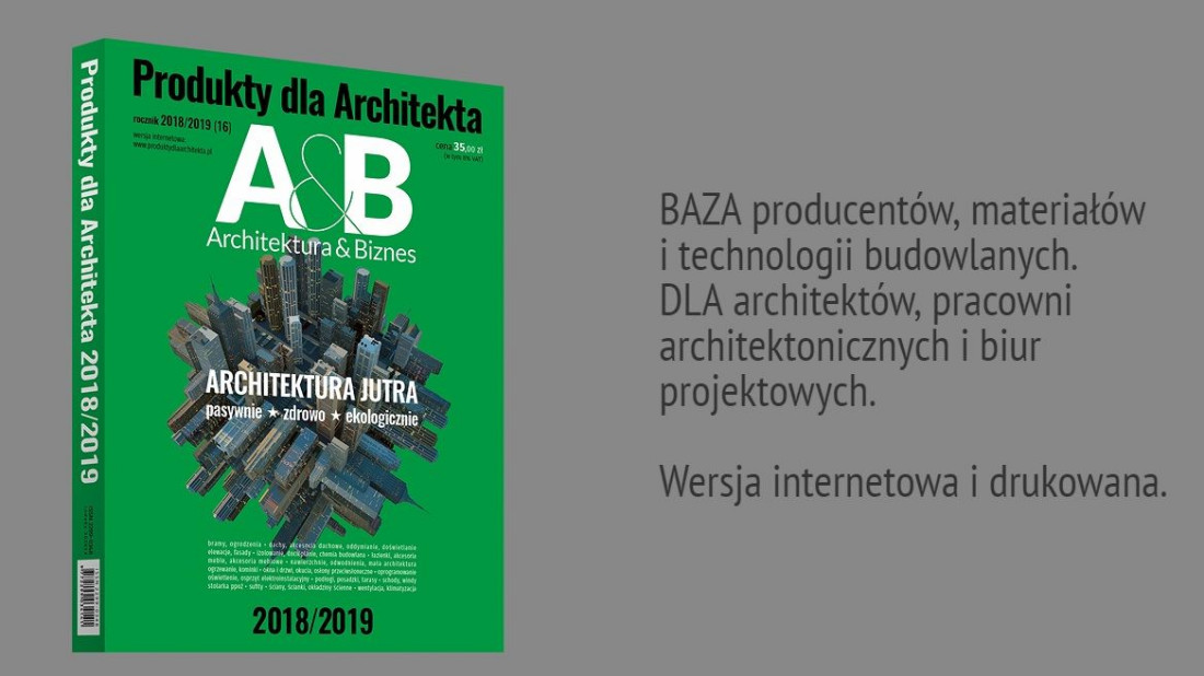 Rozwiązania systemowe DELTA w Produktach dla Achitekta 2018/2019