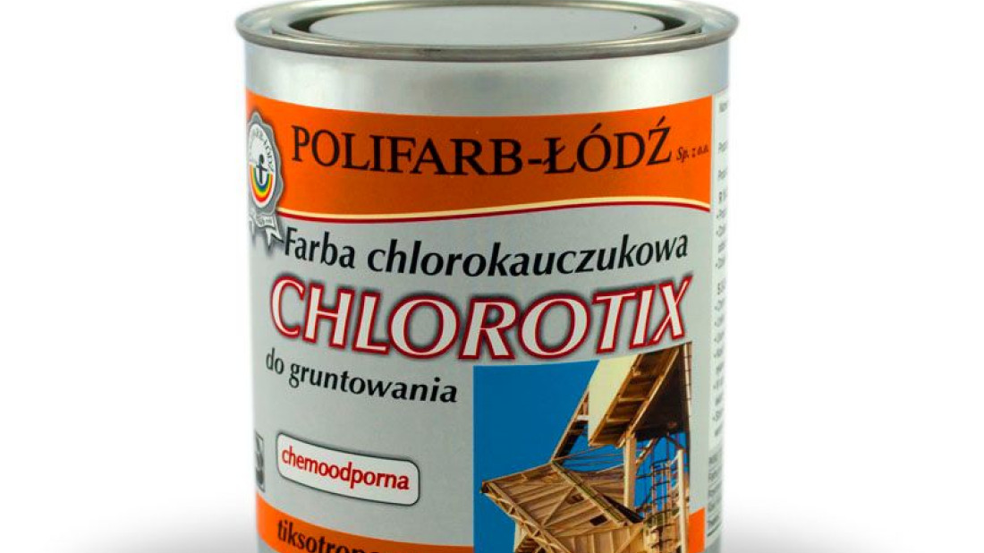 CHLOROTIX - farba chlorokauczukowa do gruntowania marki Polifarb
