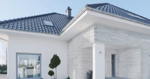 Biała cegła elewacyjna 