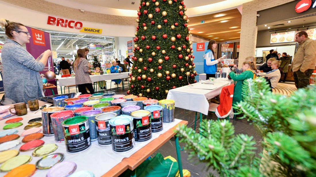 Święta w kolorach Tikkurila czyli "Bombki i nie tylko (jak) malowane"