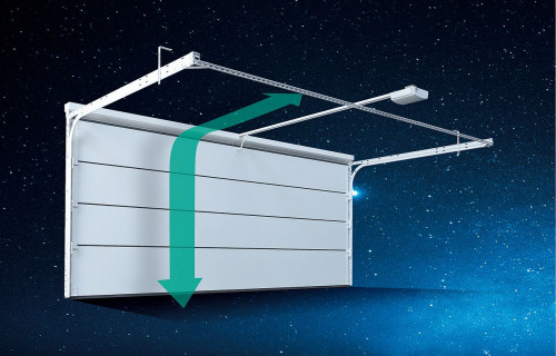 Brama garażowa BSS Supreme z serii INNOVIEW LINE