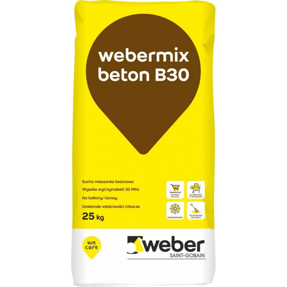 Webermix beton B30