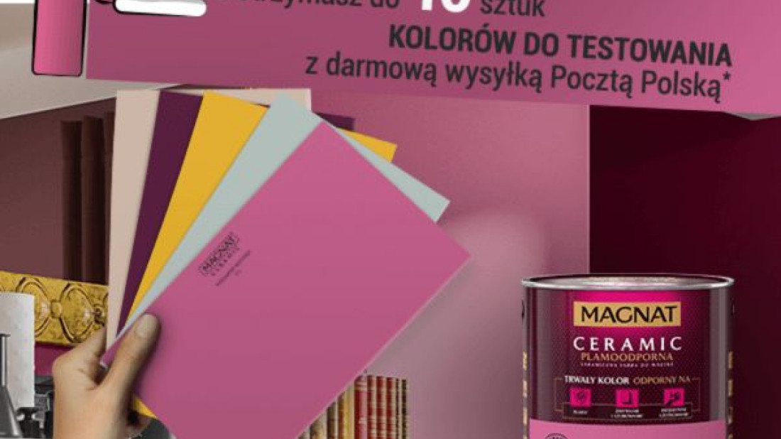 Zapisz się do newslettera, a otrzymasz do 10 sztuk kolorów do testowania