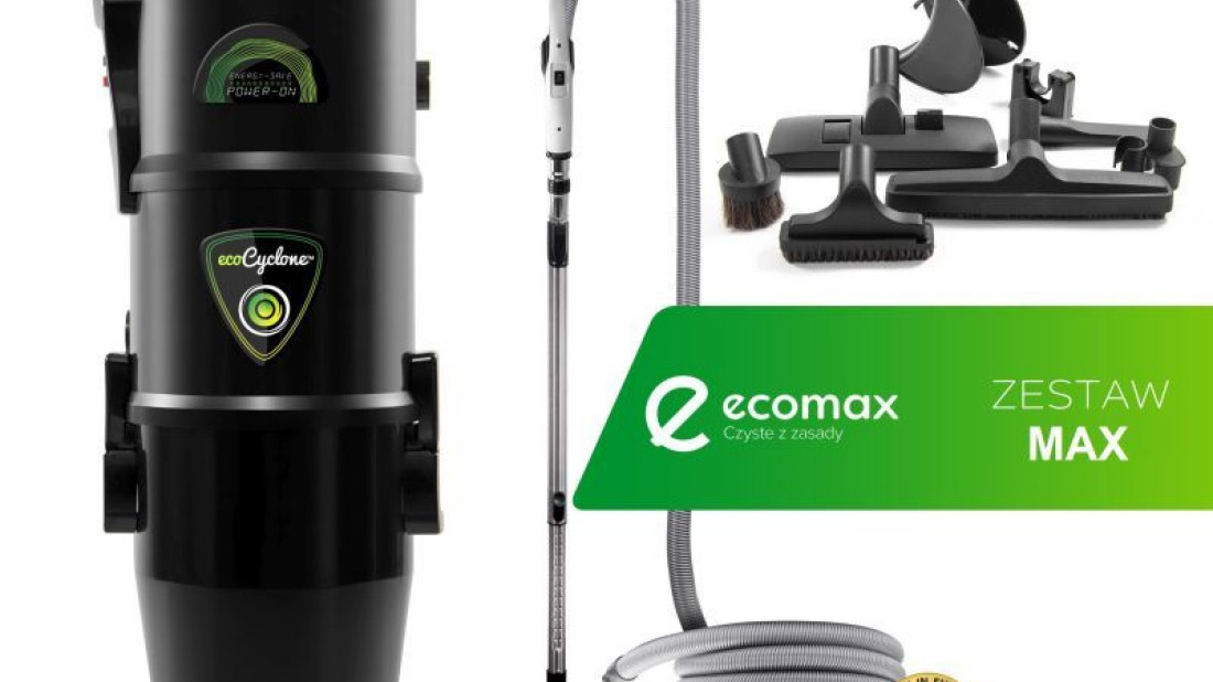 Promocja Ecomax - odkurzacz centralny ecoCyclone