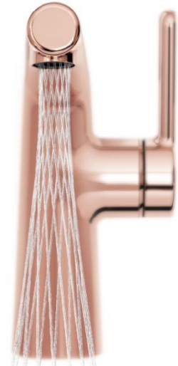 Bateria w odcieniu rosegold