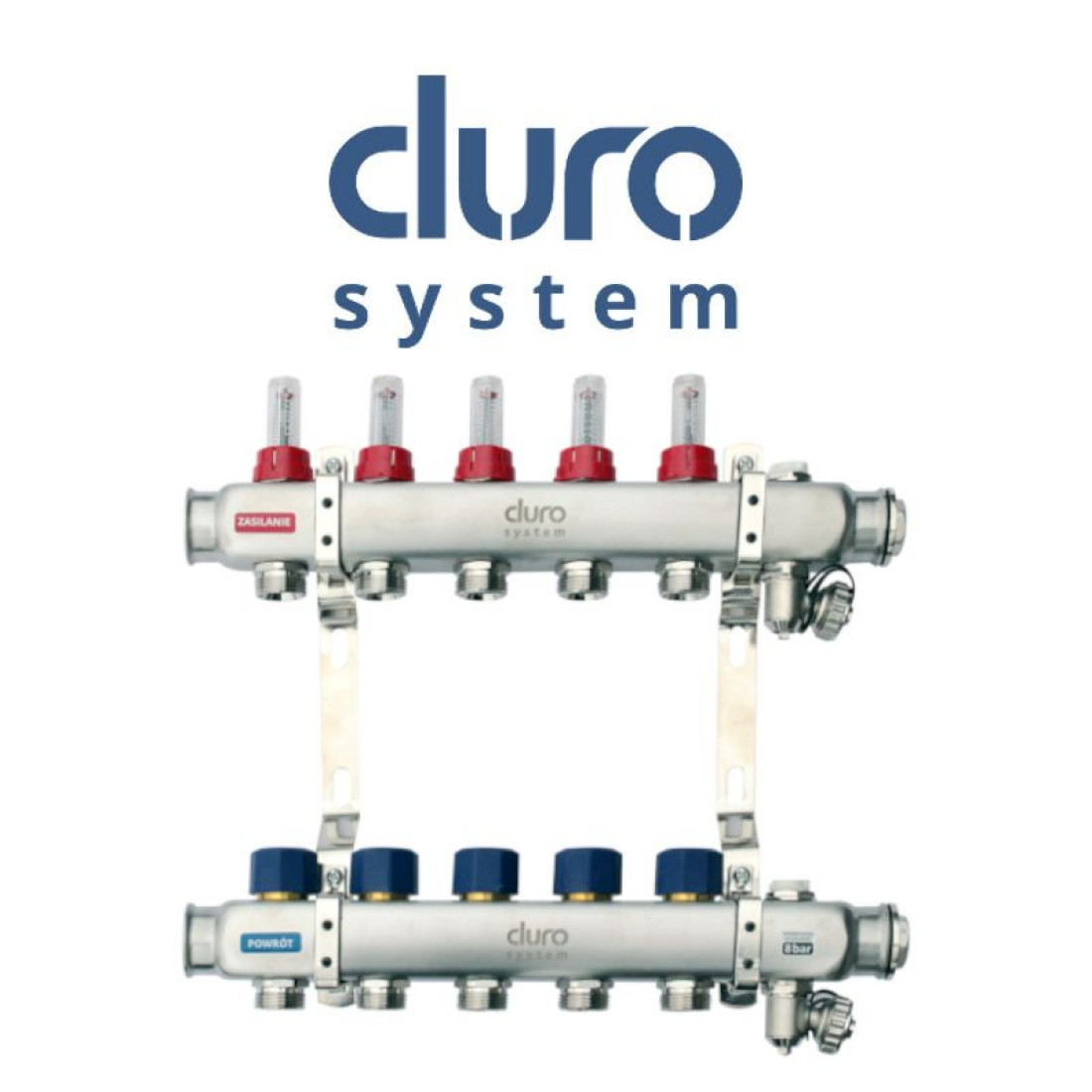 DURO SYSTEM - rozdzielacze do instalacji O.P.