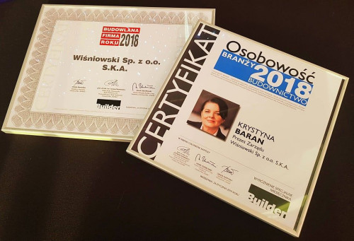 Nagrody firmy WIŚNIOWSKI