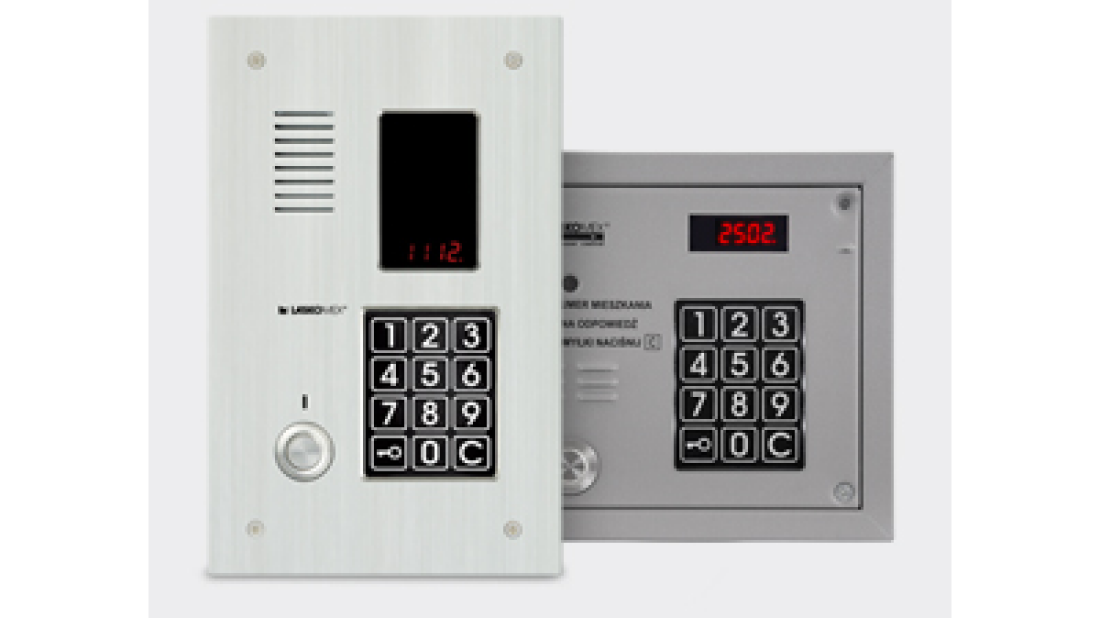 Laskomex poleca domofon cyfrowy CD-2502 do bloków mieszkalnych